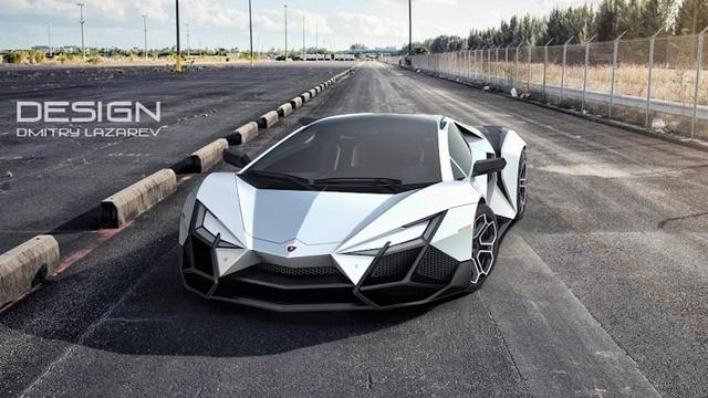 设计师塑造的兰博基尼Forsennato Hypercar超级跑车概念