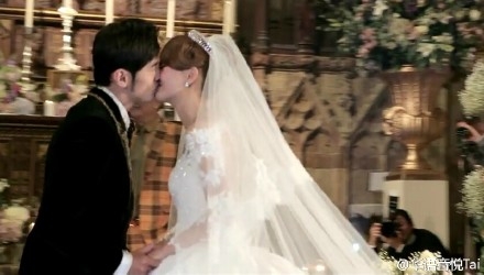 周杰伦 昆凌 大婚(图片来源:新浪微博)