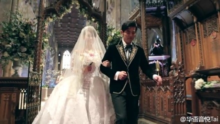 周杰伦 昆凌 大婚(图片来源:新浪微博)