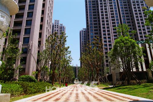 华仑港湾实景图