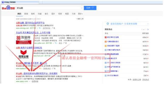 悟空理财、中科财富、中金物联、中金贷、中恒宝投2000得155元