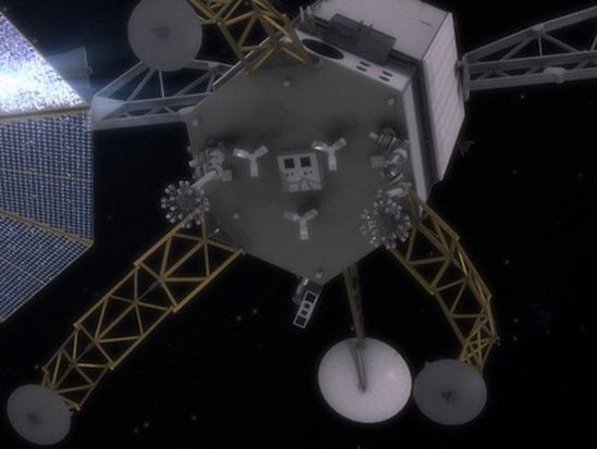 美国NASA公布捕捉小行星的