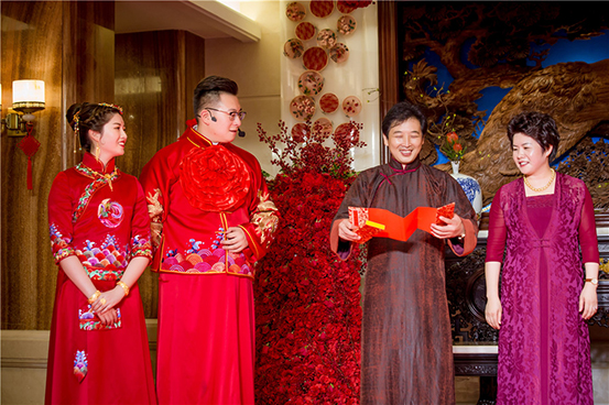 中式订婚仪式让人惊艳